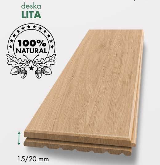 Deski Podłogowe Dębowe Lite MAT-TAR - 100% dębu - Różne KOLEKCJE