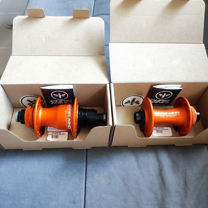 Komplet piast Chris King CL 28H Boost Matte Mango SRAM XD NOWE

Przód