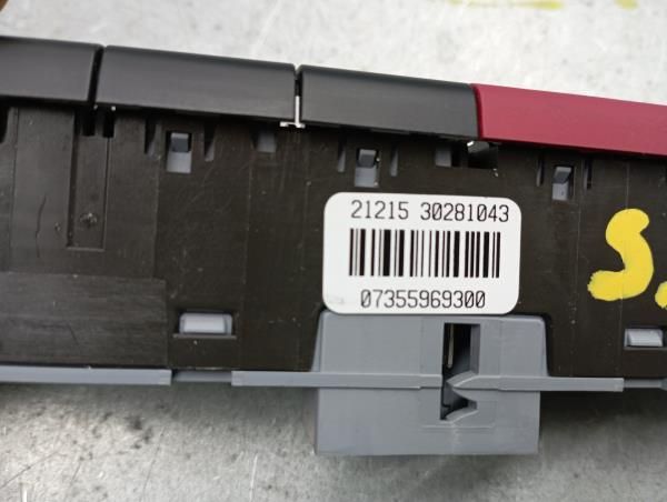 Botão / interruptor 4 piscas FIAT Panda (312_, 319_)