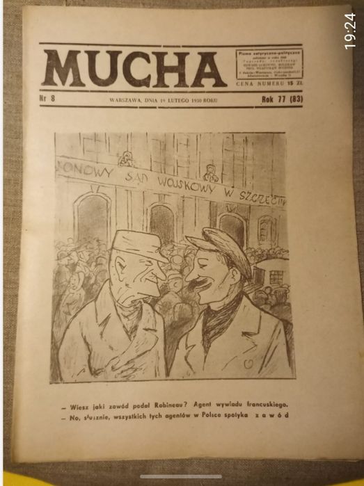 Mucha  czasopismo satyryczne różne numery