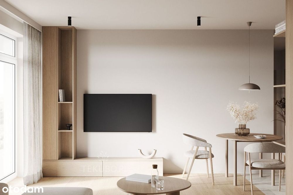 Apartament w stylu Warm Minimalism | 3 pokoje + garderoba |Balkon 15m² - Więcej