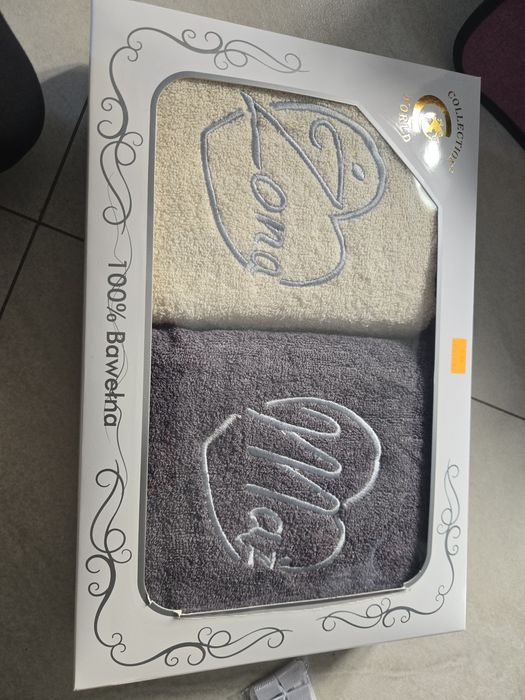 Reczniki 2 pack maz żoną