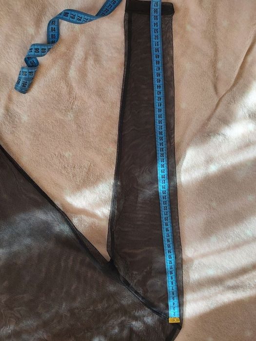 Жіночий прозорий гольф із сітки