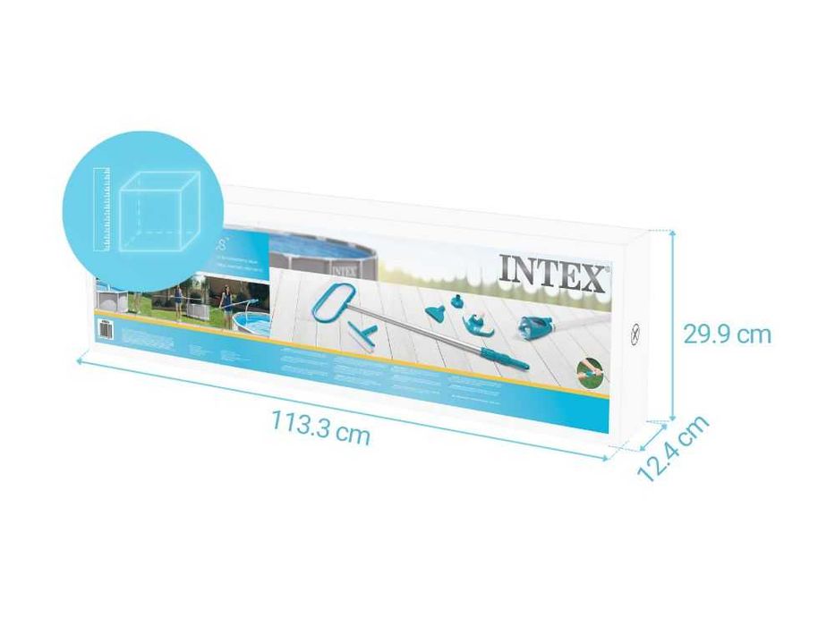 Набір для прибирання басейну Intex 28003 з підключенням до фільтр-насо
