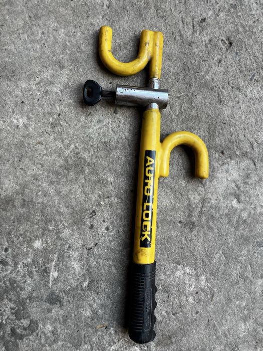 Замок на руль auto lock руля блокіратор секретка сигналка сикретка