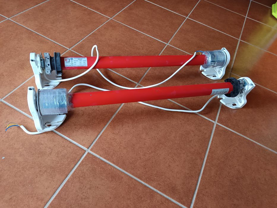 Cortinas Elétricas em PVC para portão de Garagem  com Automatismo