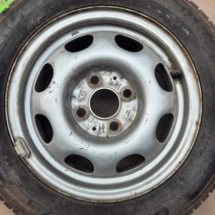 Felgi stalowe używane 5,5x13 ET43 4x100 Vw Polo W-wa