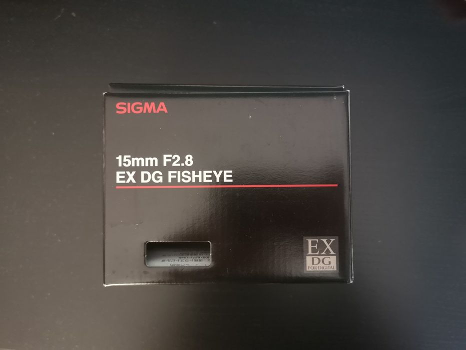 Sigma 15mm 2.8 fisheye mocowanie Canon