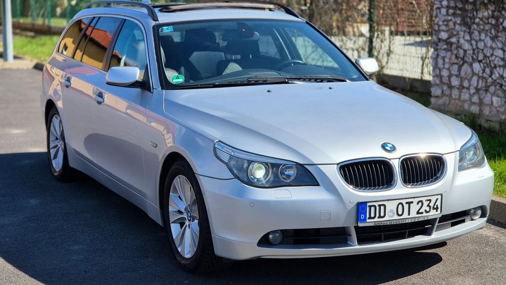 BMW Seria 5 520d M47 163kM Sprowadzona Bezwypadkowa serwis ASO
