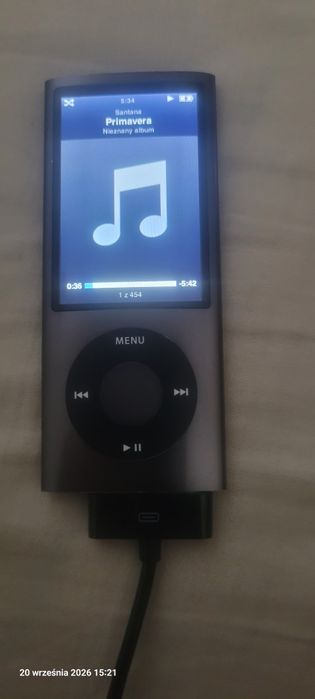 Ipod nano 5 gen 16 GB a1320  bateria do wymiany
