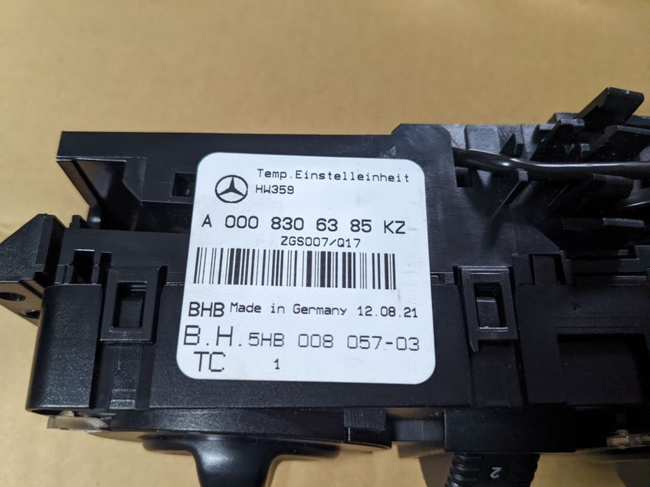 Переключатель печки, Регулятор пічки,Блок печки,Мерс Спринтер CDI