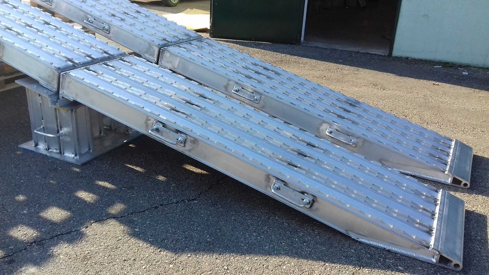 Najazdy Aluminiowe 21 Ton Profesjonalne Nowe cert. TUV