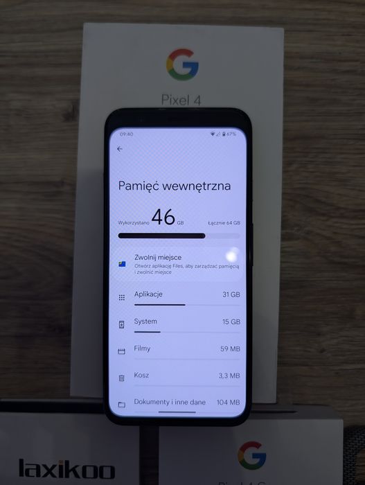 Google Pixel 4 telefon