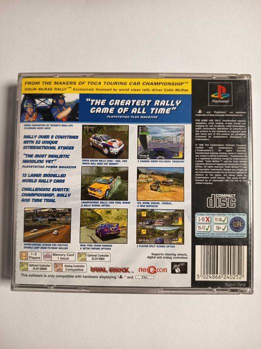 Colin McRea Rally PSX PS1 PlayStation angielska komplet (2)