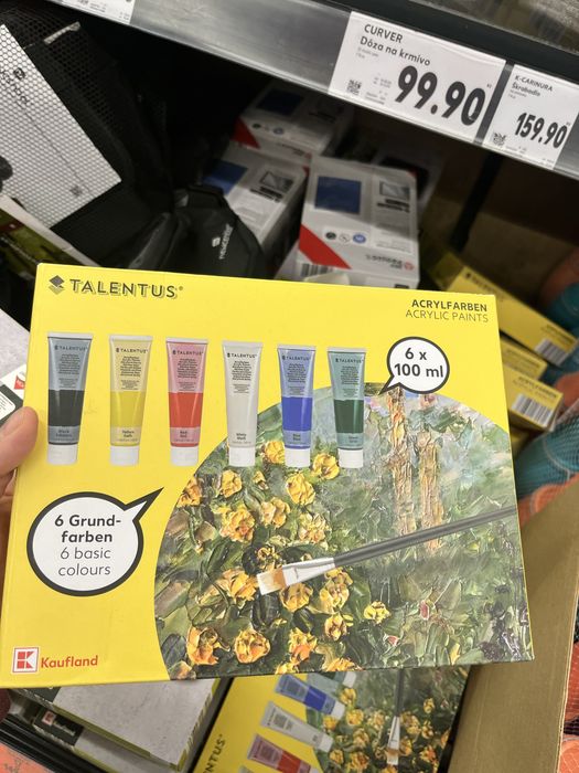 Акрилові фарби 100 мл.