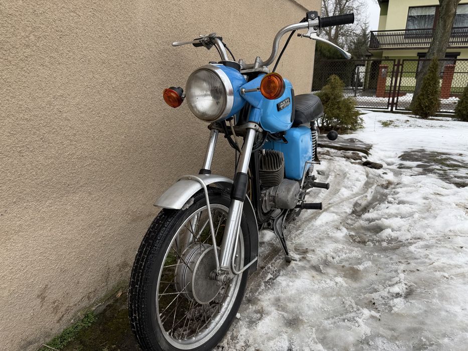 MZ TS 125 niebieska