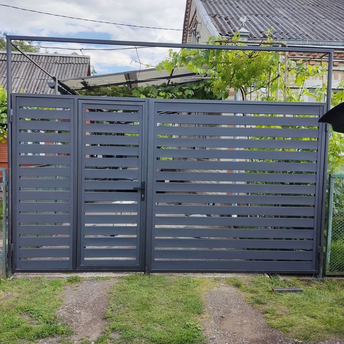 Ворота відкатні та розпашні