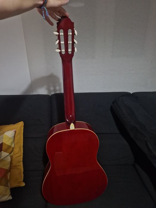 Guitarra Clássica Ashton SPC44STRB + Capa + Conjunto de cordas