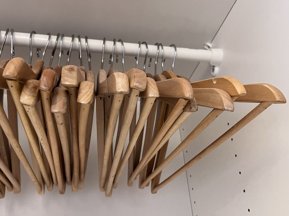 Cabides de madeira - novos