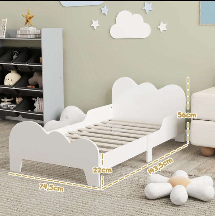 Cama de criança nuvem