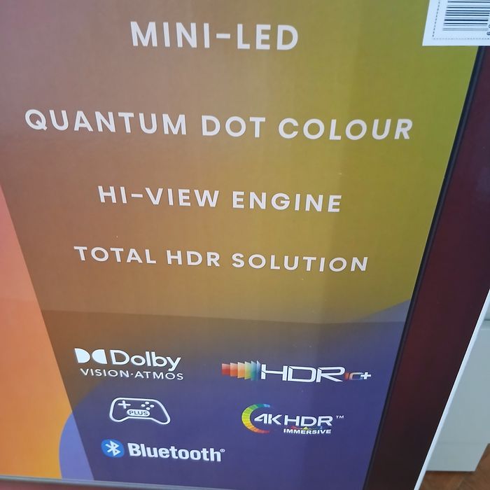 MINI LED ULED 55" faço entrega incluída no valor 1,40m  GAMING  como nova