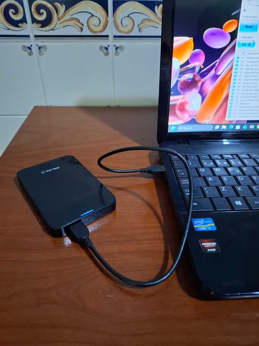 Disco Externo para Portátil – Saúde 100% | Testado