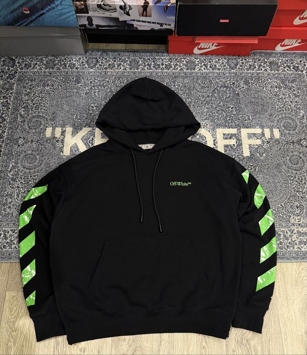 Кофта худи off white moon cam