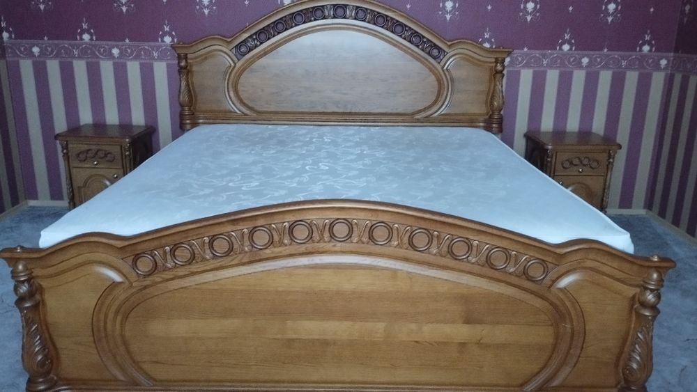 Спальня из натурального дуба