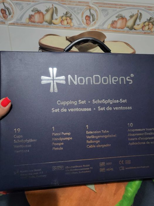 Kit de ventosas para tratamento