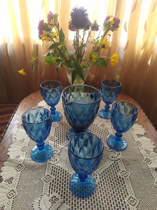 Новый набор графин с бокалами