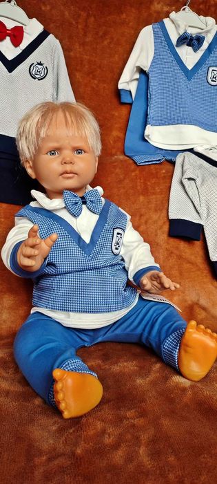 Wizytowy komplecik 56-62 cm