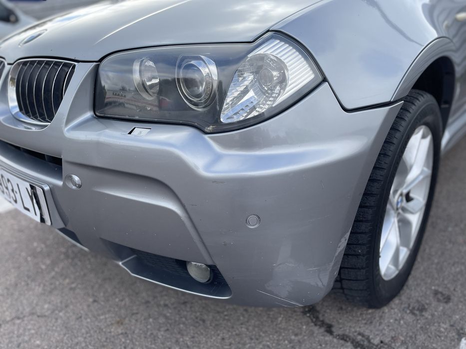 Задній М Sport бампер Bmw X3 E83 SILBERGRAU METALLIC A08/07