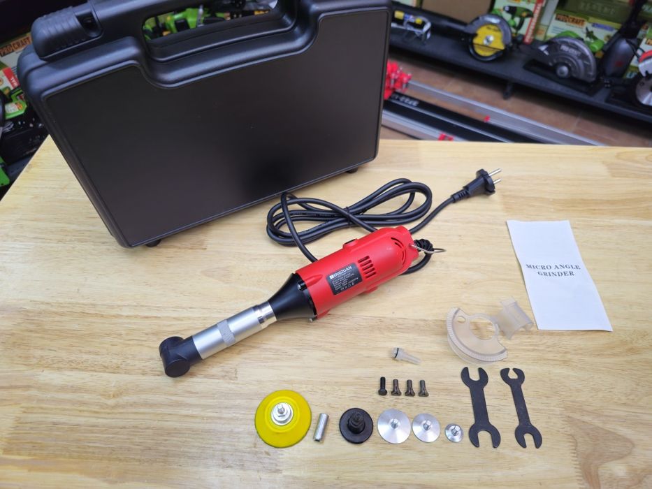Гравер угловой +Кейс Помогатор для резки плитки Регулировка об.