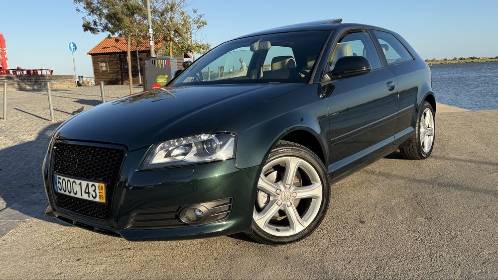 Audi a3 1.8 tfsi nacionail poucos km livro de revisoes