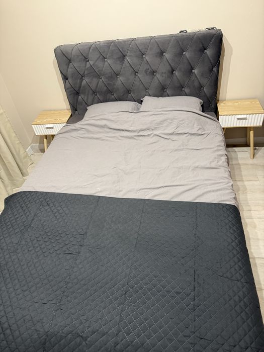 Łózko pikowane 140x200