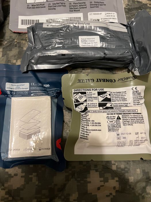 Zestaw TCCC MARCH Persys Medical NAR QuikClot minimalny IFAK