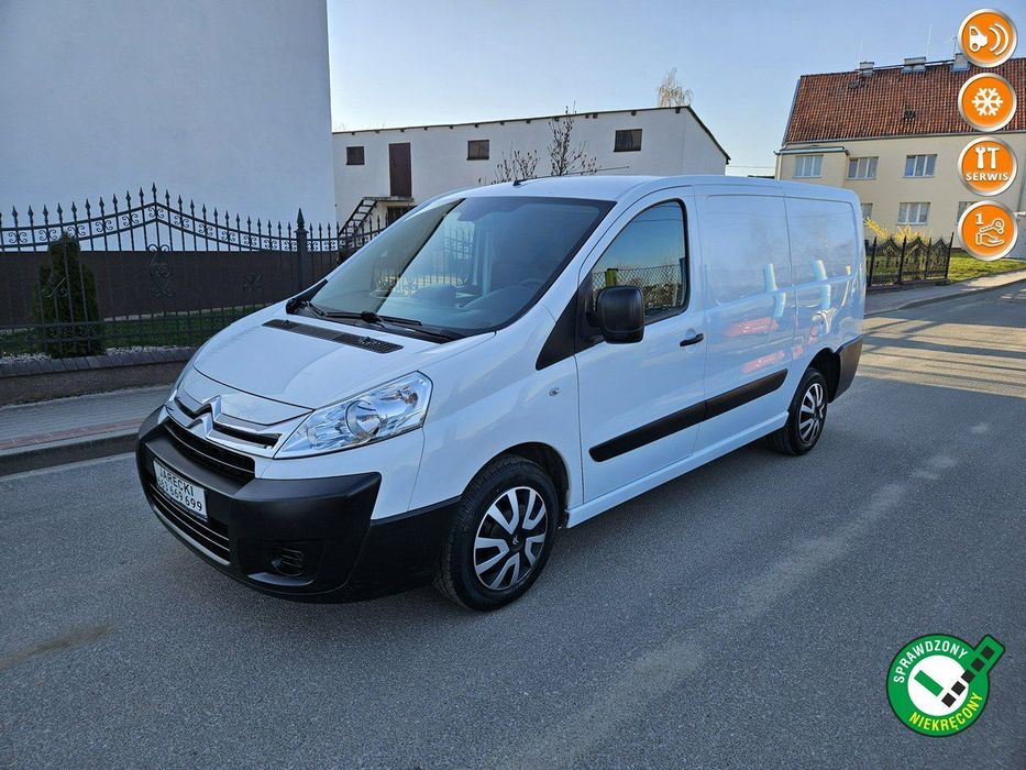 Citroën Jumpy   Opłacony Zadbany Serwisowany Long 1 Wł Gotowy do Pracy Po Serwisie