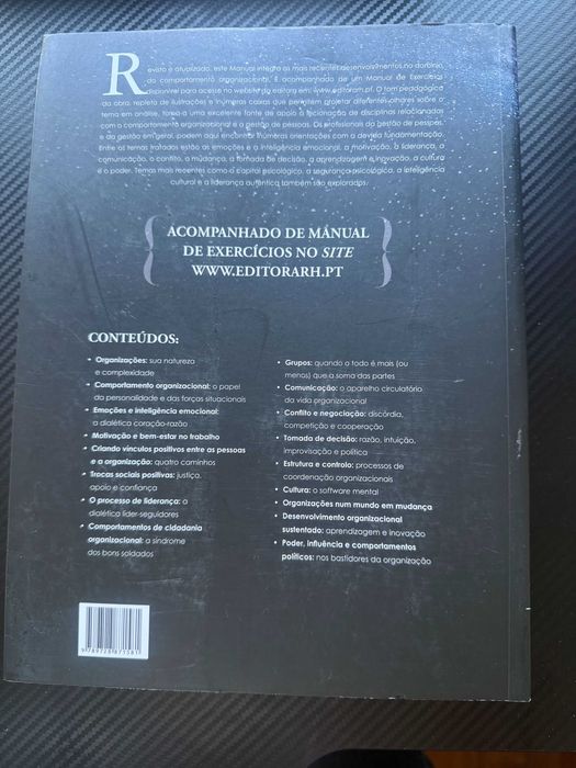 Manual de Comportamento Organizacional e Gestão
