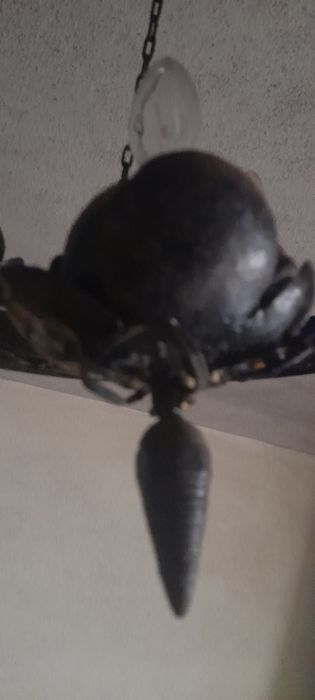 Abajour/Candeeiro Senhorial de teto. (antiguidades)