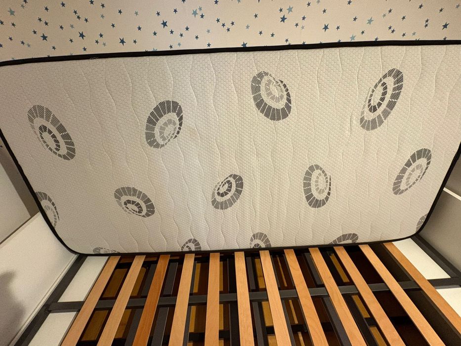 Cama Ninho Branca + Colchão