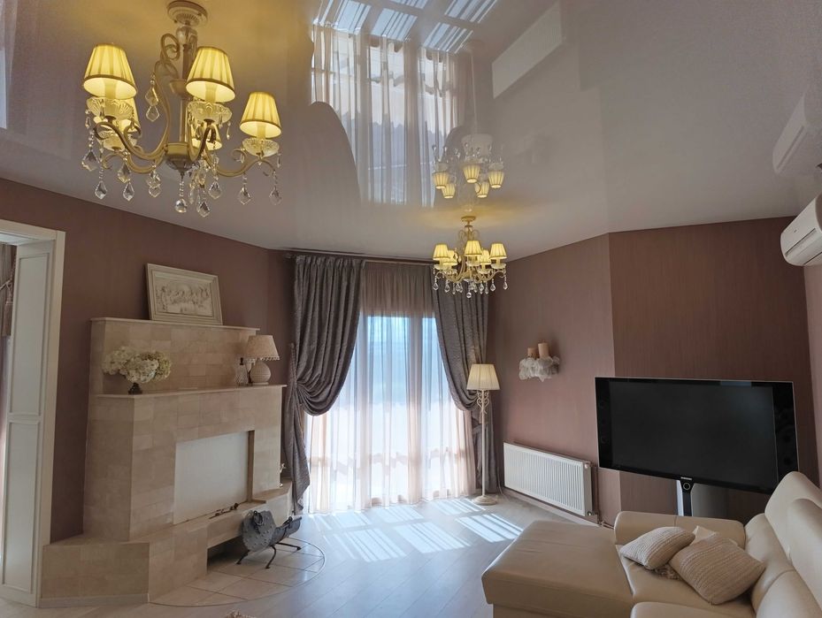 КРАСИВЕЙШИЙ авторский дом на МОРЕ в 3 эт. с красивой мебелью и камином