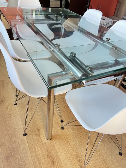 Stół do jadalni, do salonu rozkladany