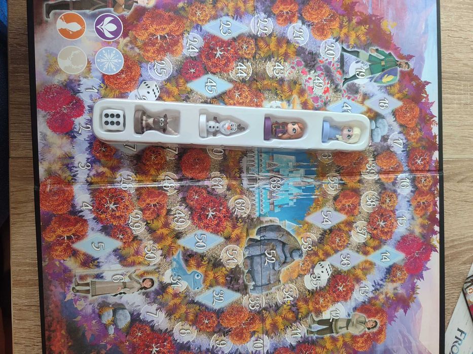 Home sprint Frozen II, gra planszowa 4+