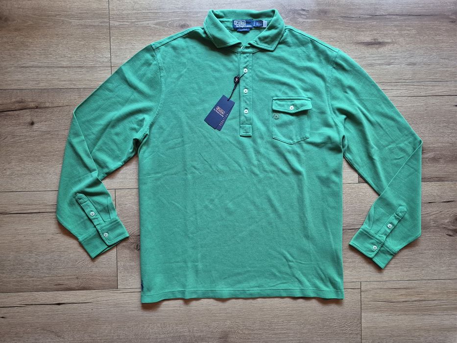 Bluzka Bluza Longsleeve Męski Ralph Lauren XL