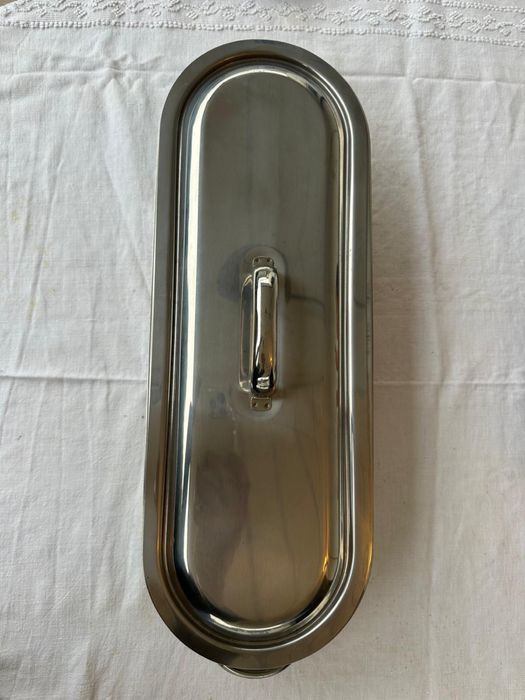 Panela de peixe em inox