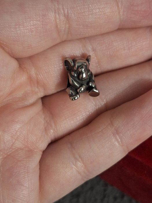 Nowy charms słoń - stal chirurgiczna 316l.