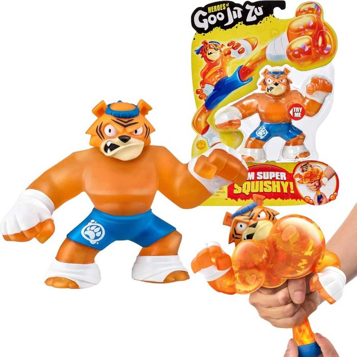 Оригінал Тянучка Goo Jit Zu Tiger, Tygor Гуджитсу Тигр, Гуджітсу