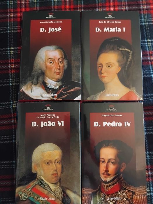 34 Livros de História: REIS DE PORTUGAL - Editora Círculo de Leitores