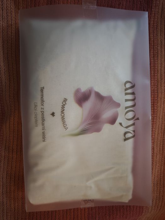 Termofor Amoya naturalny z pestek wiśni bawlniany