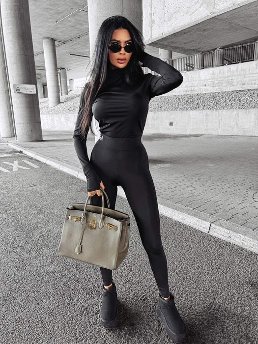 Bluzka damska Olavoga PLITO S M czarna